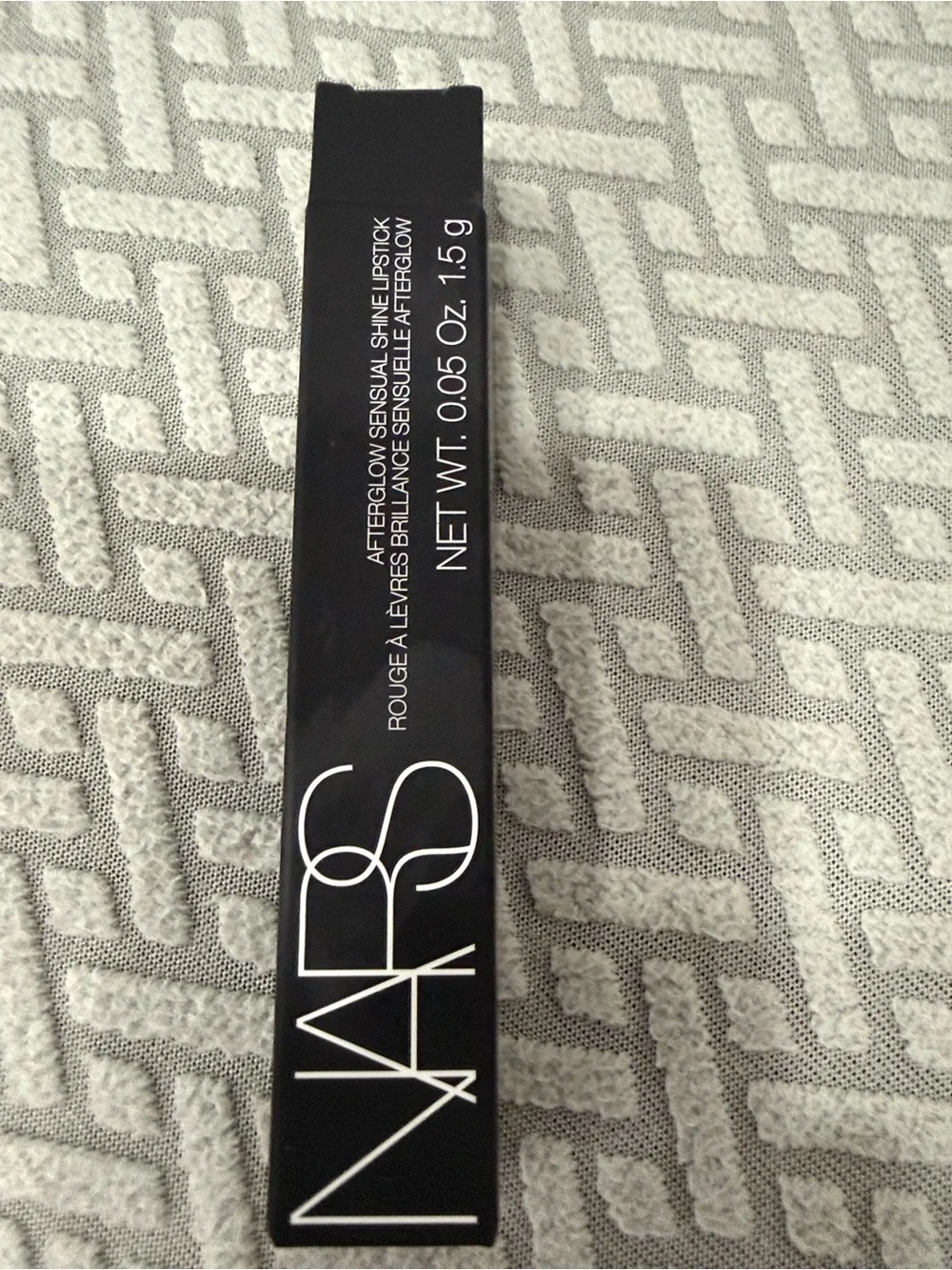 Nars Cosmetics Afterglow Sensual Shine Lipstick in WILD RIDE 227 (Burgundy Red)